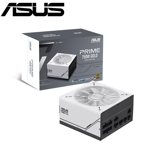 華碩 Prime 750W Gold 80+金牌/全模組/ATX3.1/雙滾珠軸承/8年保